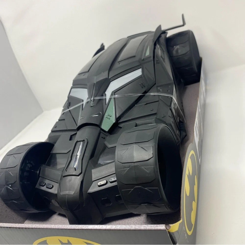 Spin Master DC Comics Matte Black Batman‎ Batmobile 12 inch NEW